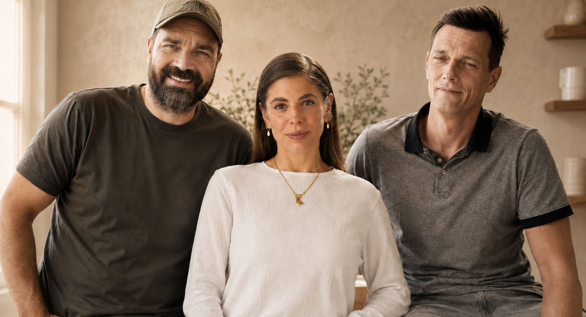 Markus Körber, Tea Pawlitschko und Robert Bünger – das Team hinter Staufergold