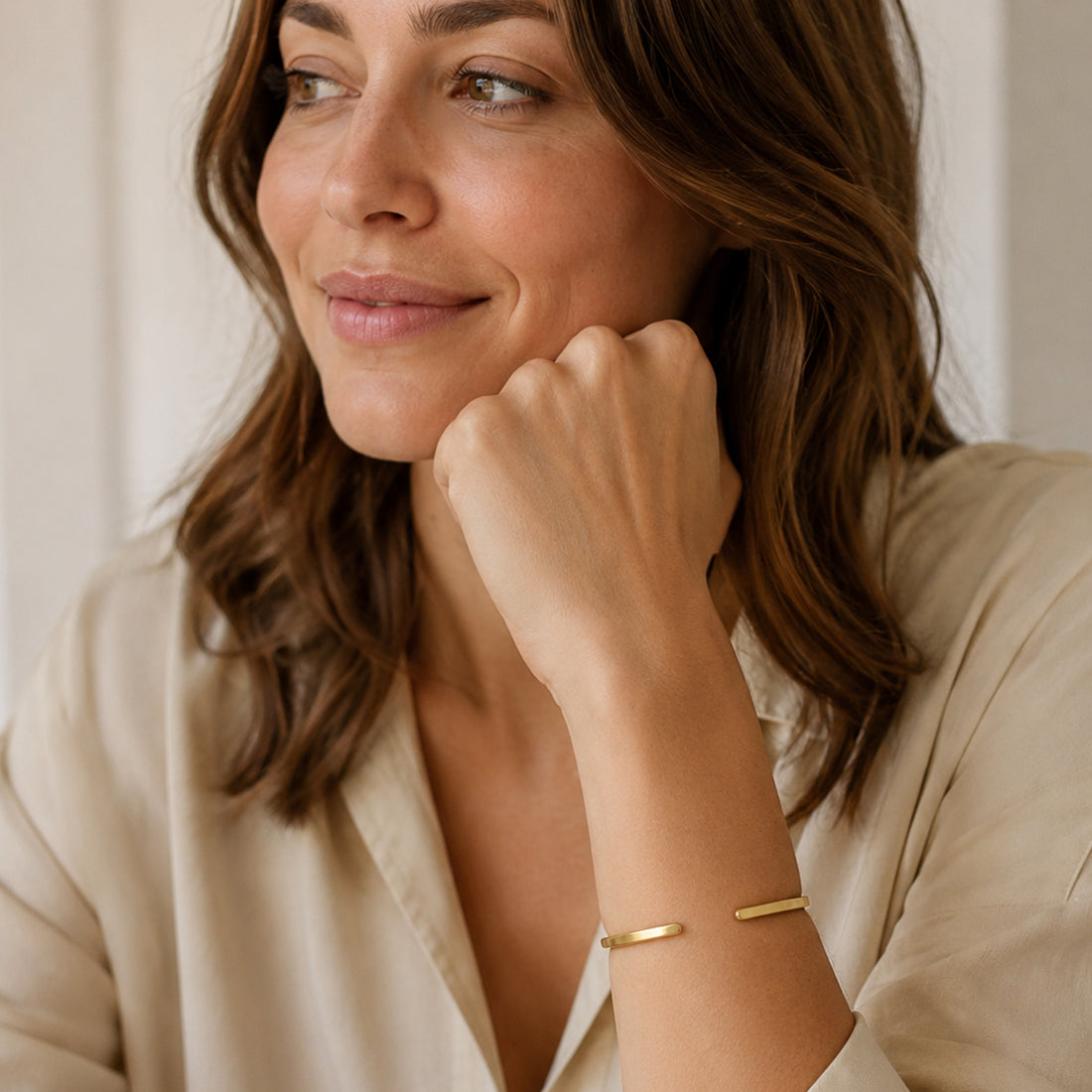Armreif „Cleo“ Slim Cuff - Everyday Essentials
