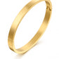 Armreif „Pure“ – Minimalistischer Edelstahl-Bangle