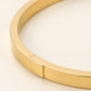Armreif „Pure“ – Minimalistischer Edelstahl-Bangle