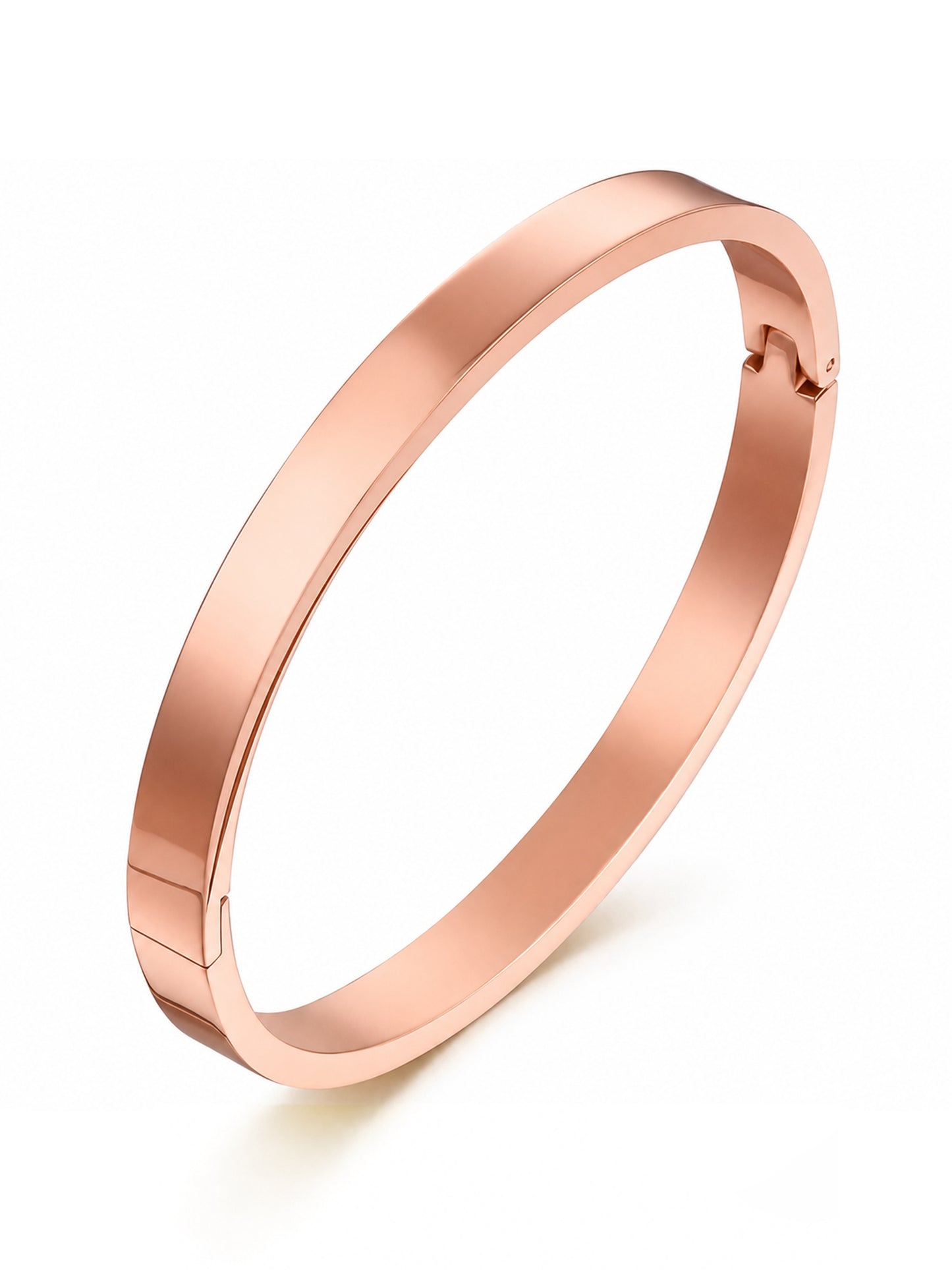 Armreif „Pure“ – Minimalistischer Edelstahl-Bangle