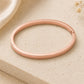 Armreif „Pure“ – Minimalistischer Edelstahl-Bangle