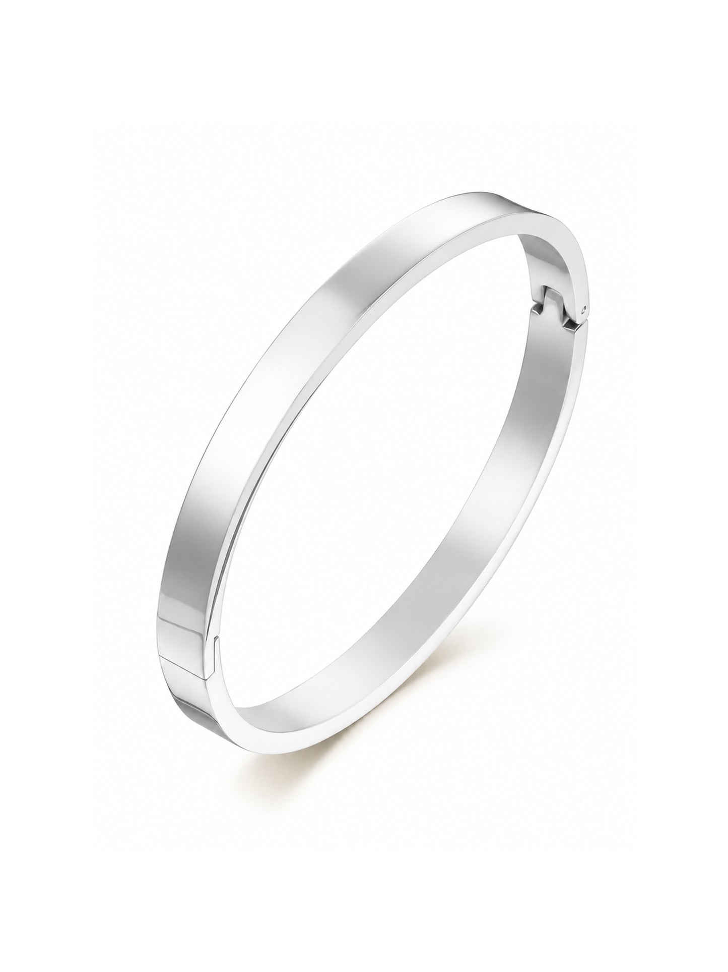 Armreif „Pure“ – Minimalistischer Edelstahl-Bangle