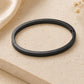 Armreif „Pure“ – Minimalistischer Edelstahl-Bangle