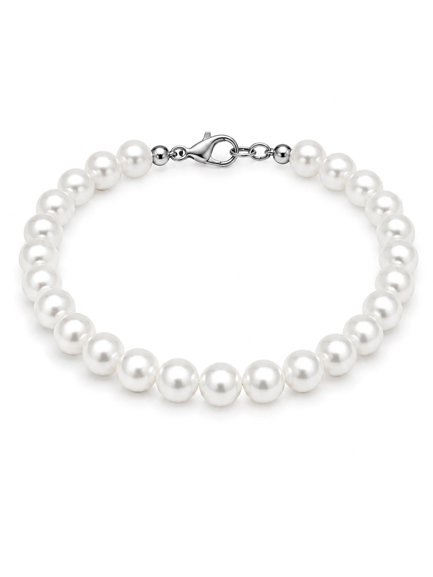 Perlenarmband „Aurora 8“ – 8 mm Perlen, klassisch & zeitlos