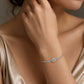 Moissanit Armband „Grace Line“ 1 ct