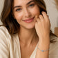 Moissanit Armband „Grace Line“ 1 ct