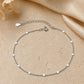 Armband „Sternpunkte“ – zarte Gliederkette mit feinen Plättchen, verstellbar