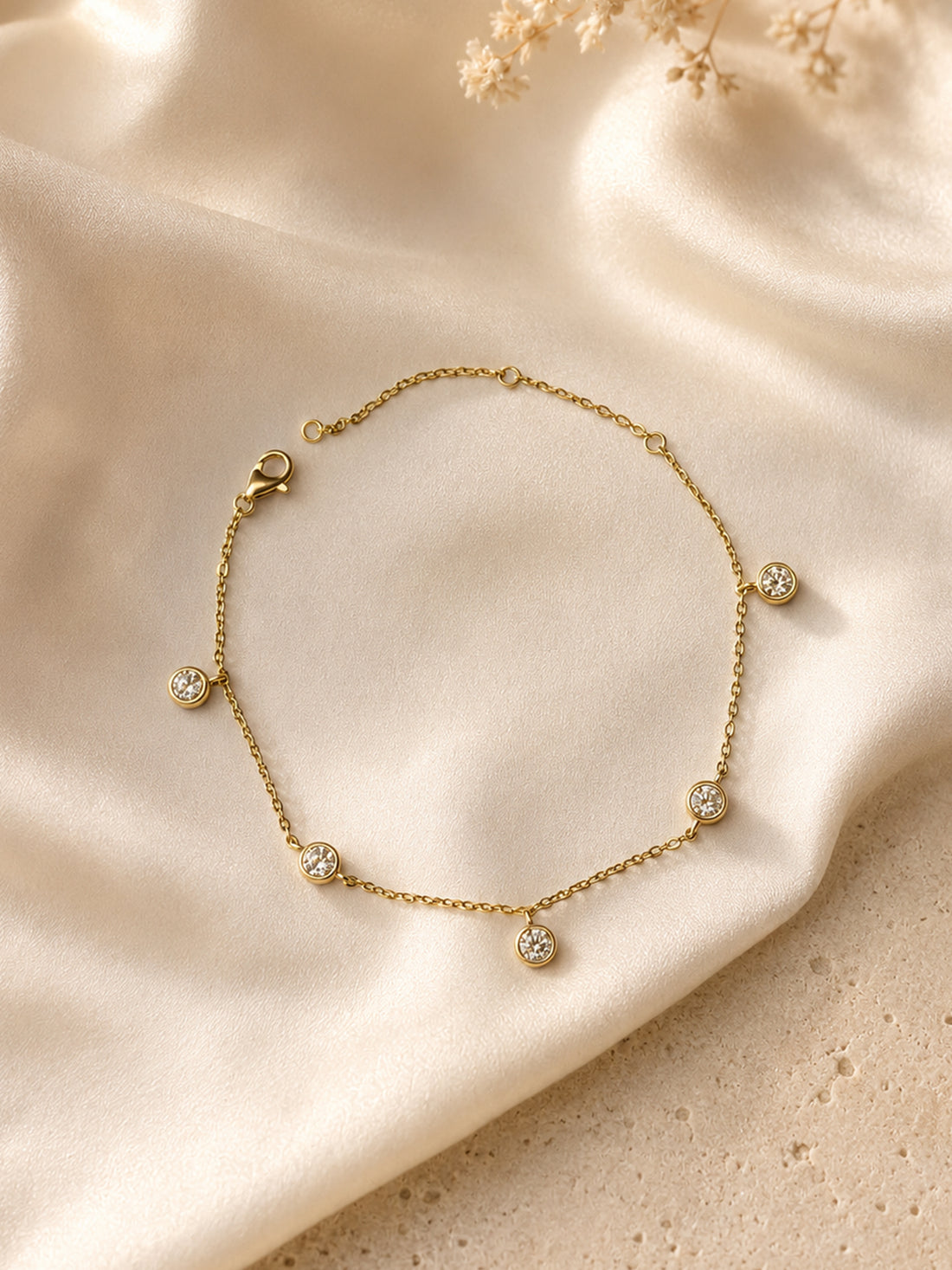 Tennis-Armband „Fine Line“
