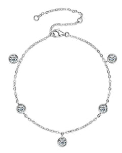 Tennis-Armband „Fine Line“ – Silber