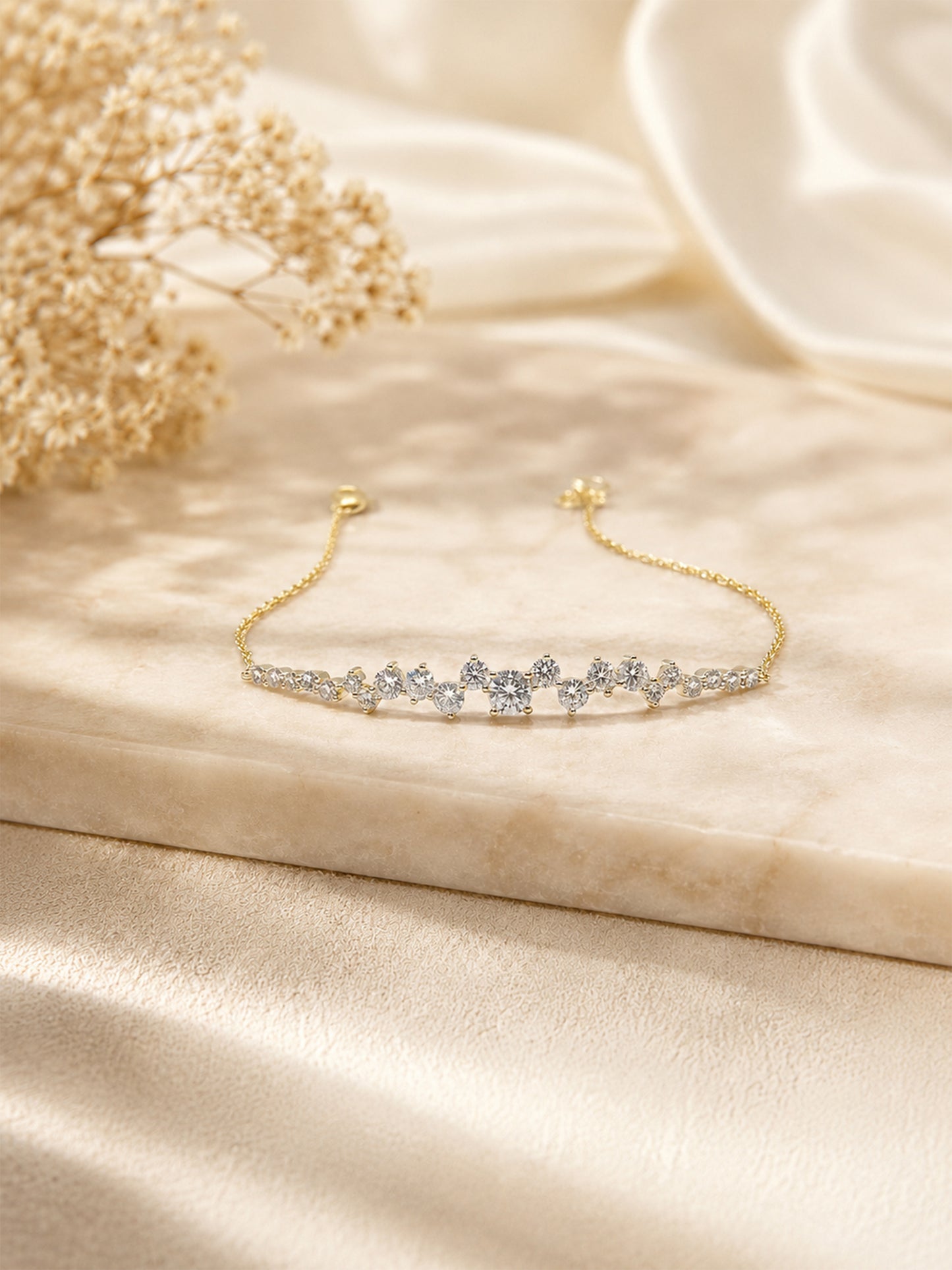 Tennis-Armband „Luxe Five“ 0,5ct