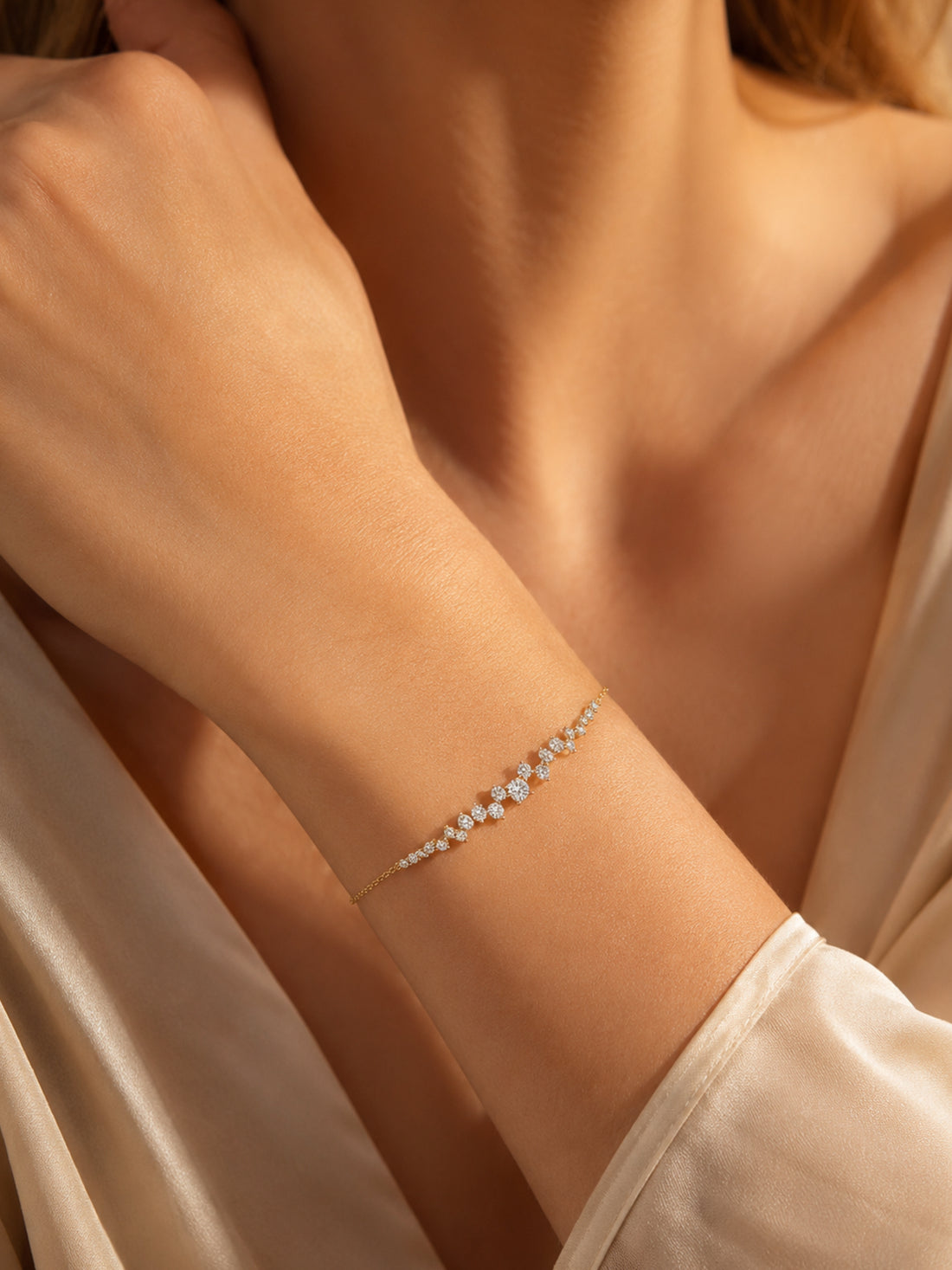 Tennis-Armband „Luxe Five“ 0,5ct