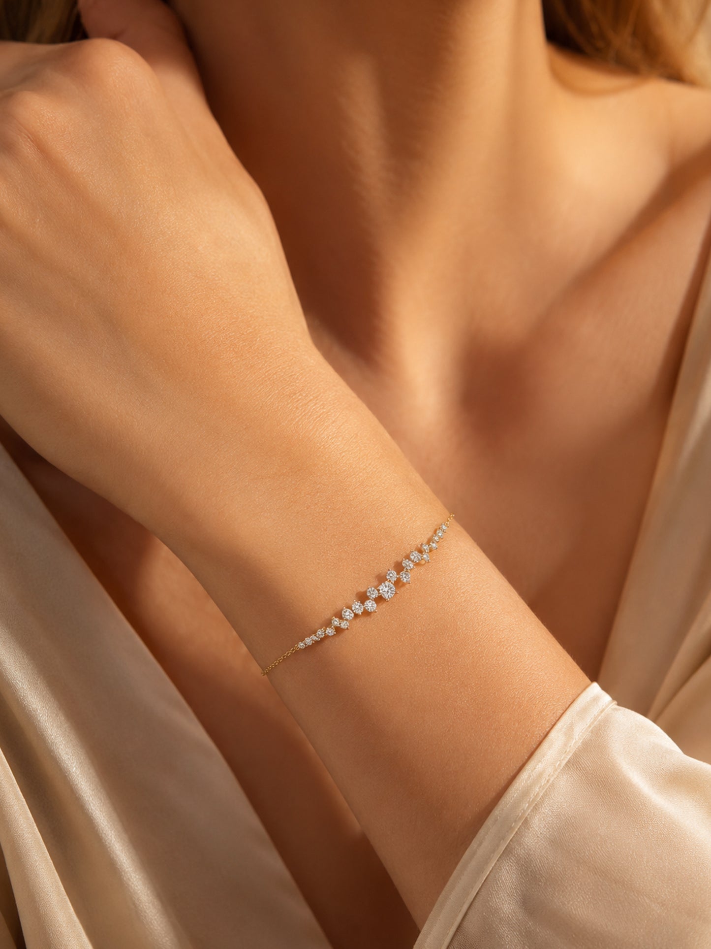 Tennis-Armband „Luxe Five“ 0,5ct