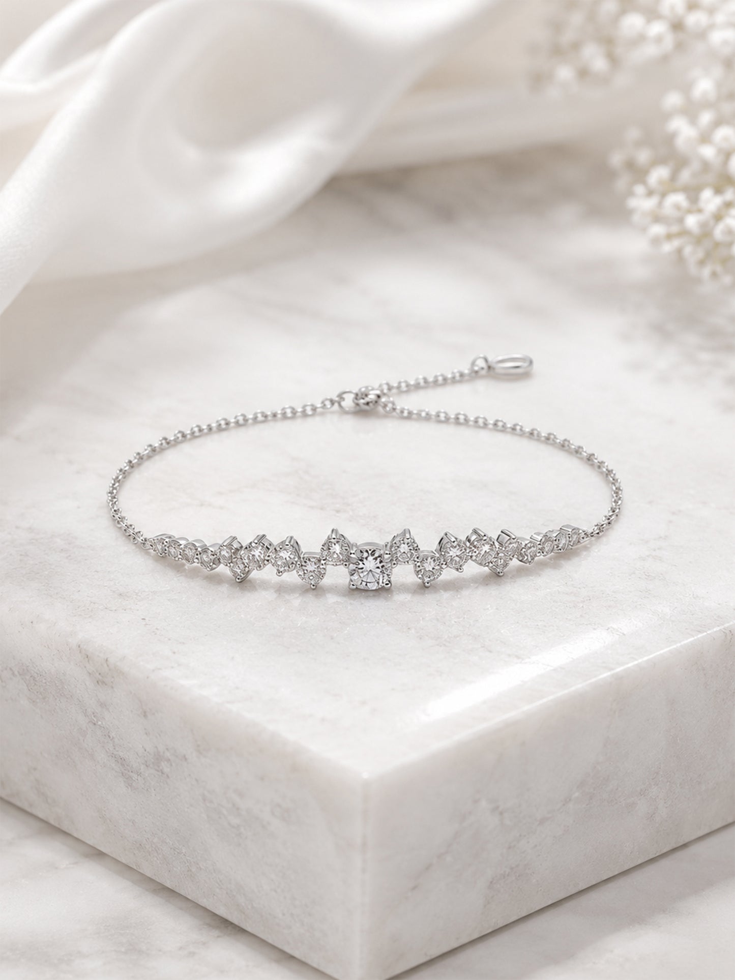 Tennis-Armband „Luxe Five“ 0,5ct