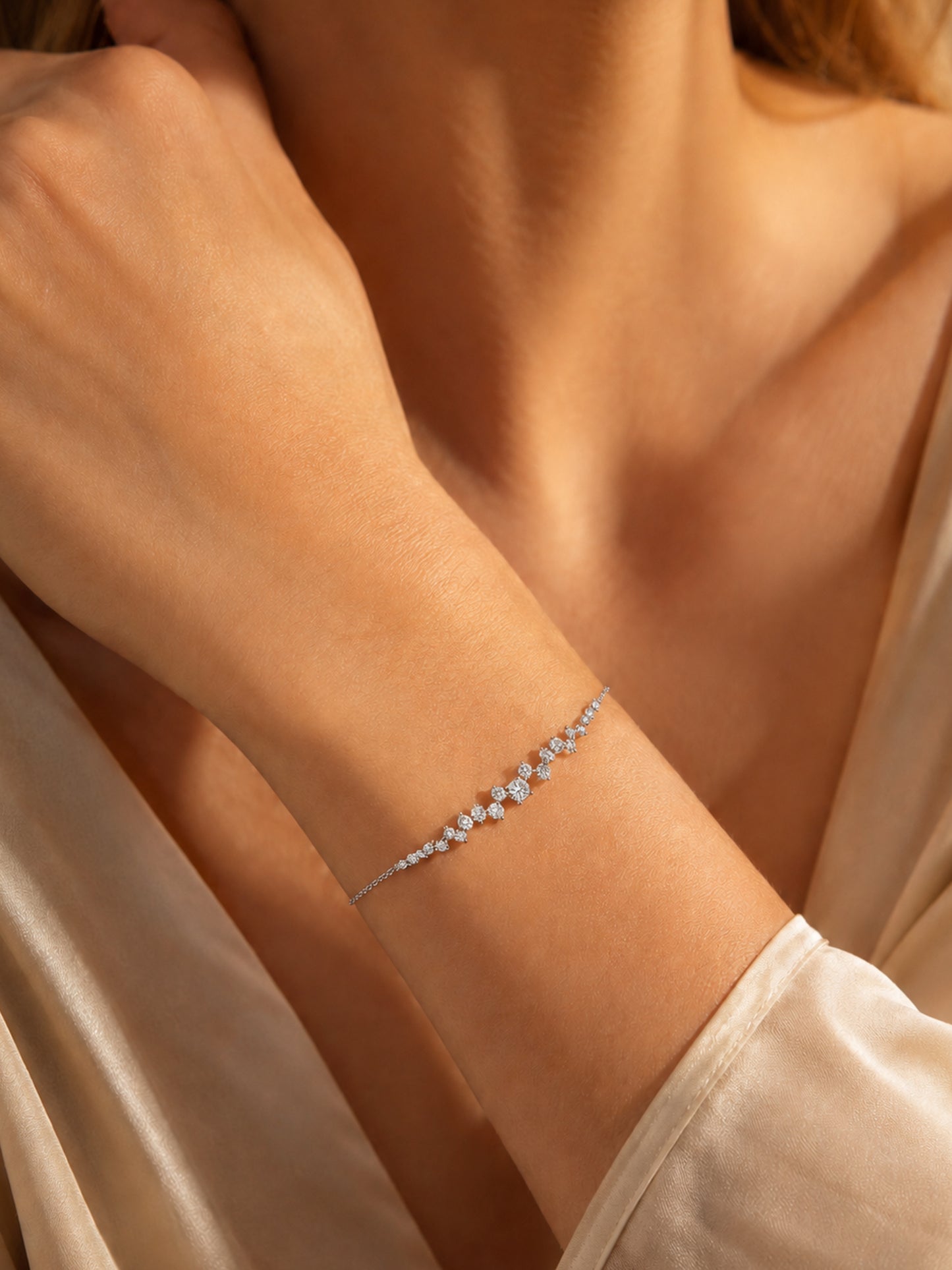 Tennis-Armband „Luxe Five“ 0,5ct
