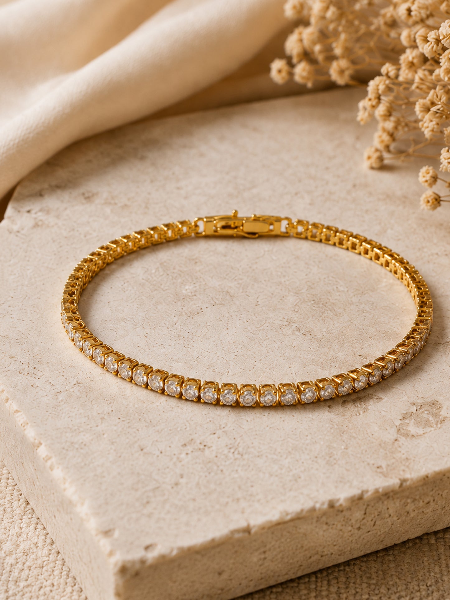 Tennisarmband „Crystal Line“
