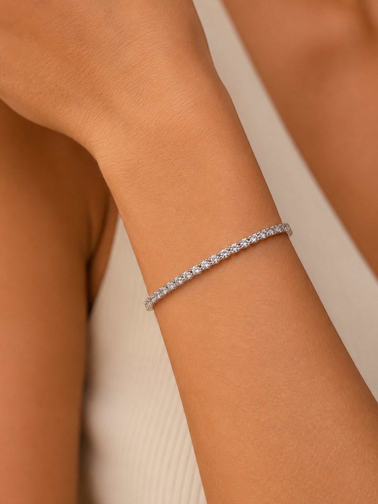 Tennisarmband „Crystal Line“