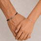 Armband „Versprechen“ – feine Silberkette mit Gravur-Charm