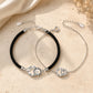 Lederarmband „Versprechen“ – Ring aus 925 Sterling Silber
