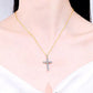 Moissanit-Anhänger Kreuz 1,2ct