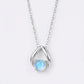 Opal Halskette „Aurora Drop“