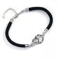 Armband „Versprechen“ – feine Silberkette mit Gravur-Charm