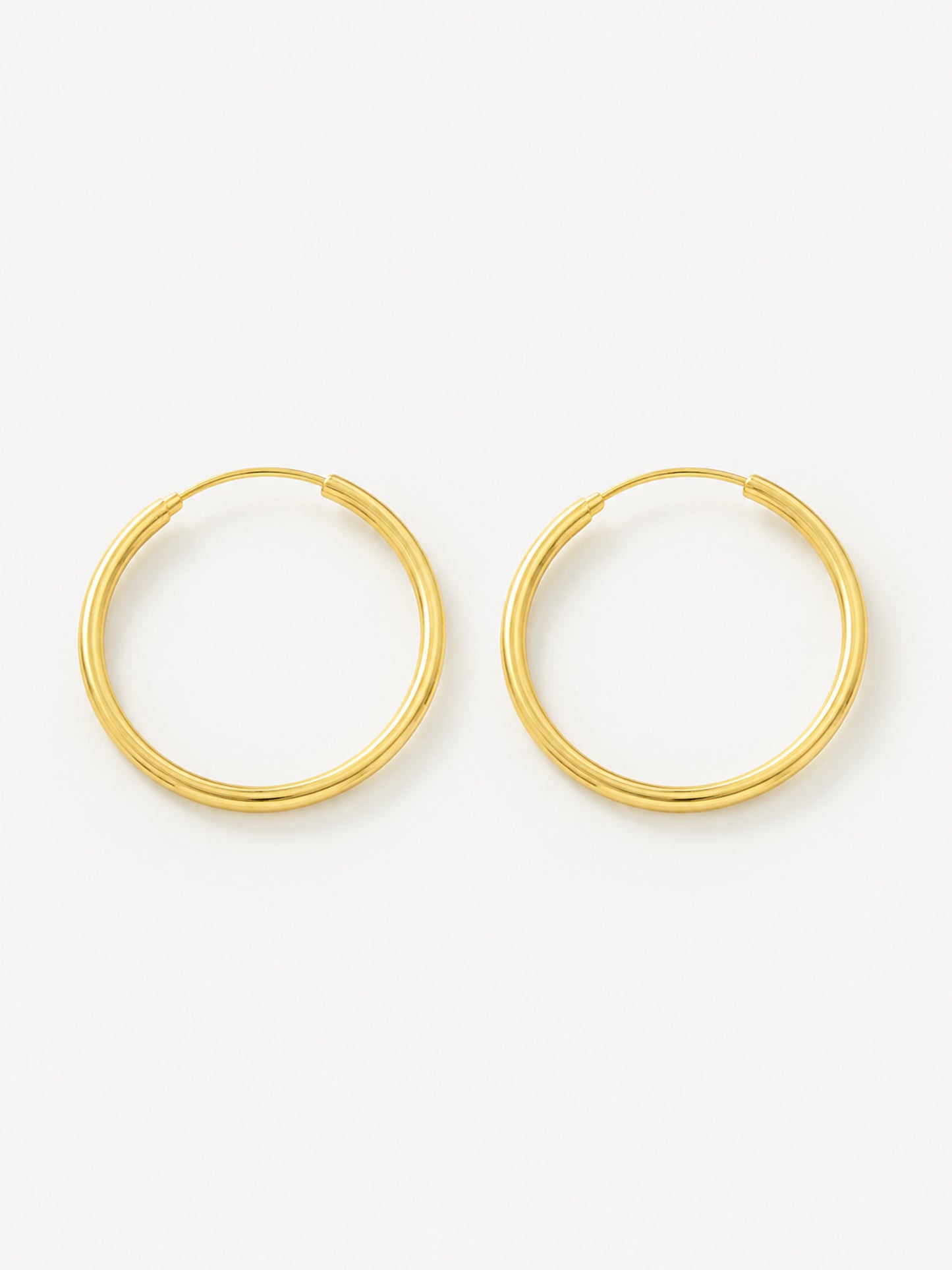 Creolen „Alltagsglanz“ – 30 mm