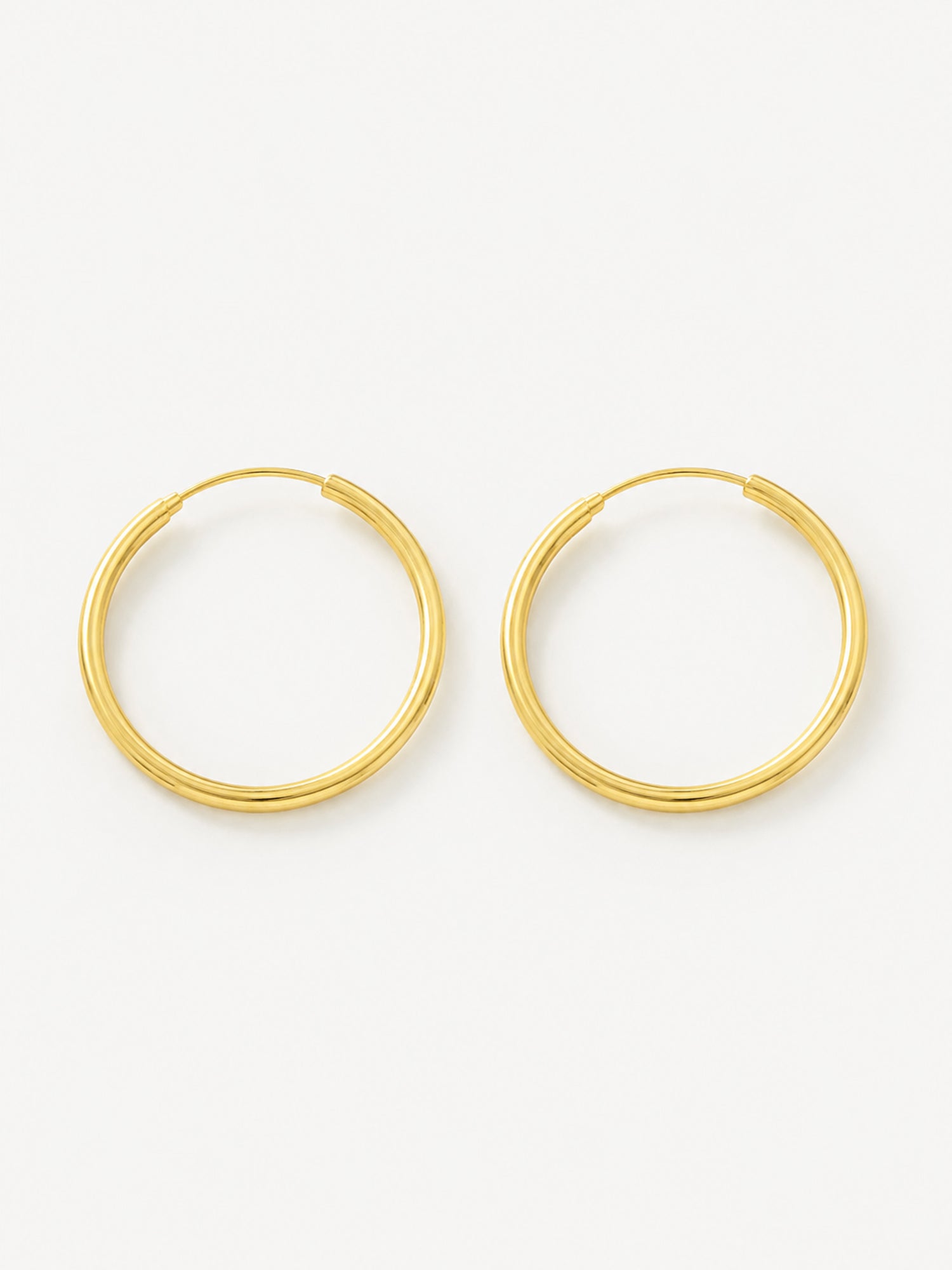 Creolen „Alltagsglanz“ – 30 mm