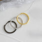 Creolen „Feinglanz“ – klassisch rund, 23 mm, clean