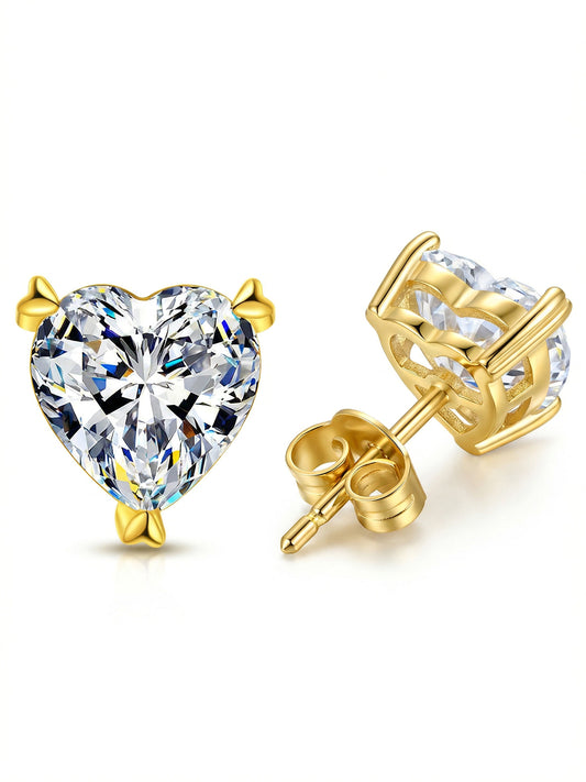 Ohrstecker „Amour“ (Herz 1,0 ct x2)