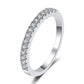 Ring „Lichtkranz“ – Moissanit-Pavé, 925 Sterling Silber