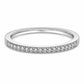 Ring „Sternenlinie“ – Moissanit-Pavé, 925 Sterling Silber