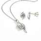Schmuckset „Swing & Twist“ – Moissanit
