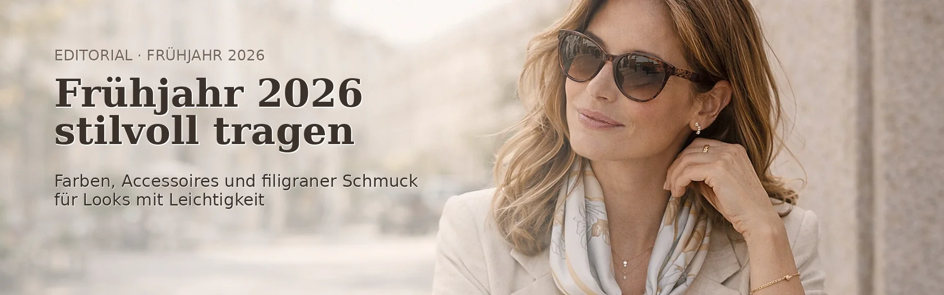 Stiltrends Mode und Schmuck Frühling 2026