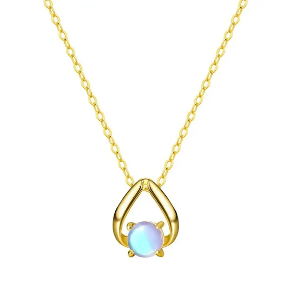 Opal Halskette „Aurora Drop“