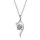 Moissanit Halskette Swing – Eleganz in Bewegung Silber