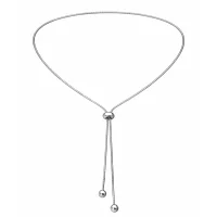 Y-Halskette „Lariat Glide“ – Verstellbarer Slider