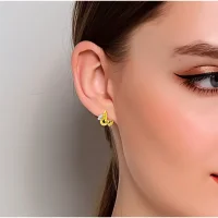 Moissanit Ohrringe „Cascade“ – Cross-Over