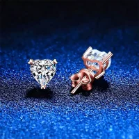 Ohrstecker „Amour“ (Herz 1,0 ct x2)