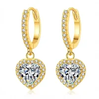 Ohrstecker „Coeur Classic“ (Herz 1,0 ct x2)