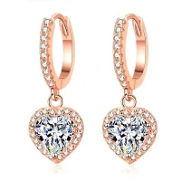 Ohrstecker „Coeur Classic“ (Herz 1,0 ct x2)