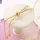 Y-Halskette „Lariat Glide“ – Verstellbarer Slider Gold