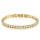 Tennisarmband „Crystal Line“ Gold