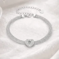 Armband „Herzfunke“ Silber –...