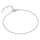 Armband „Sternpunkte“ – zarte Gliederkette mit feinen Plättchen, verstellbar Silber