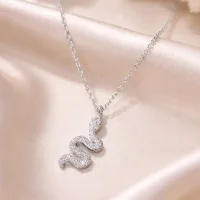 Kette „Schlangenlicht“ – geschwungener...