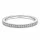 Ring „Sternenlinie“ – zarter Pavé-Ring mit feinem Moissanit-Funkeln – Silber