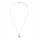 Kette „Herzstern“ – Herzanhänger mit Zirkonia-Mittelstein & Pavé-Linie – Silber
