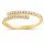 Ring „Lichtbogen“ – offenes Wrap-Design mit Zirkonia-Reihen