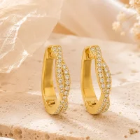 Creolen „Nova“ Gold – geschwungene...